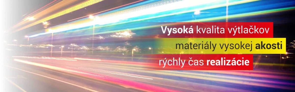 Veľkoplošná, Ofsetová, Digitálna Online Tlačiareň - Reklamná agentúra